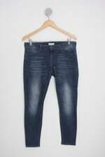 calça jeans forever 21 feminina azul