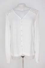 camisa hering feminina branca com tule