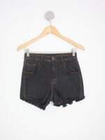 shorts feminino cinza