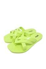 Rasteirinha Melissa feminina verde neon