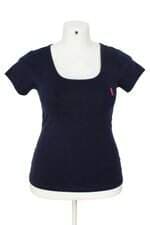 blusa polo club feminina azul