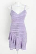 vestido chocoleite feminino roxo com sobreposição