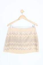 saia dress to feminina bege com hotfix