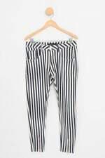 calça jeans feminina listrada