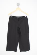 calça de tecido zara feminina preta
