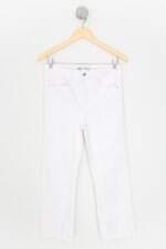 calça de sarja zara feminina branca