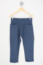 calça de tecido pade d feminina azul