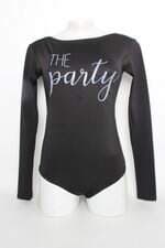 body feminino preto com silk