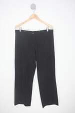 calça de tecido cotton colors feminina preta
