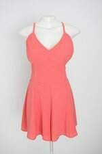 macaquinho feminino coral com forro