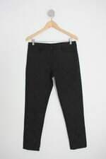 calça de tecido feminina preta