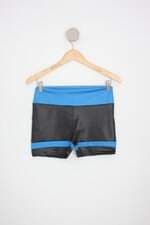 shorts de academia feminino preto com recortes