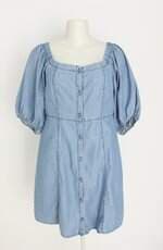 vestido amaro feminino azul