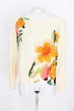 blusa manga longa Blue Steel feminina estampada 