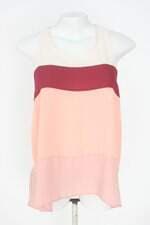 regata sweet rain feminina com recortes em cores