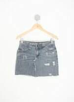 saia jeans siberian feminina azul