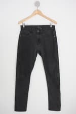 calça de sarja ripping feminina preta