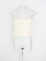 regata cropped feminina branca