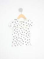 blusa C&A kids estampada om silk