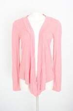 cardigan cotton on feminino listrado com assimetria