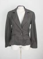 blazer argonaut feminino cinza