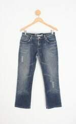 calça jeans rock lily feminina azul