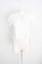 blusa cropped renner feminina branca