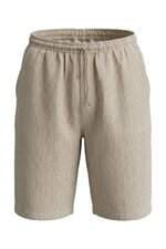 Bermuda masculina bege