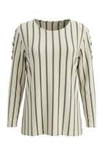 blusa feminina off white militar 