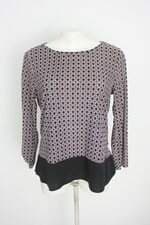 blusa renner feminina estampada com recortes
