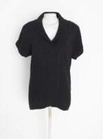 blusa luigi bertolli feminina preta