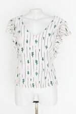 blusa daslu feminina estampada com forro