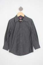 camisa wrangler kids cinza