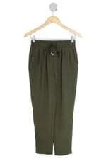 calça de tecido C&A feminina verde