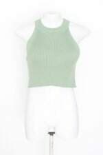 regata tricô feminina verde