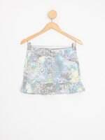 saia karapalida kids estampada com peplum