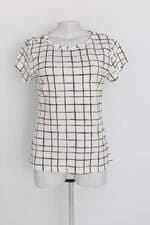 blusa C&A feminina xadrez com aplique