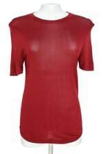 blusa Zara feminina vermelha