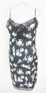 vestido riachuelo feminino estampado com renda