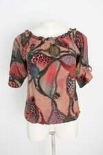 blusa feminina estampada
