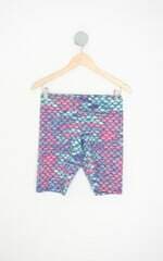 bermuda esportiva feminina colorida