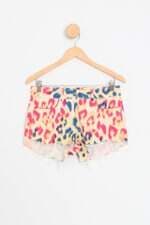 shorts hit feminino estampado