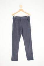 calça de tecido feminina azul