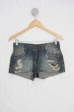 bermuda jeans john john feminino azul