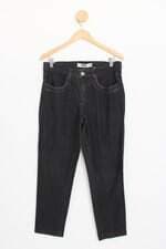 calça jeans loony feminina preta com aplique e brilhante