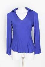 blusa sarro work feminina azul