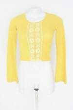 blusa youcom feminina amarela com bordado