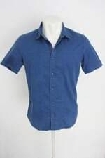 camisa calvin klein masculina azul