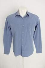 camisa vr masculina azul