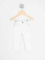 calça slim 7 for all mankind  kids branca